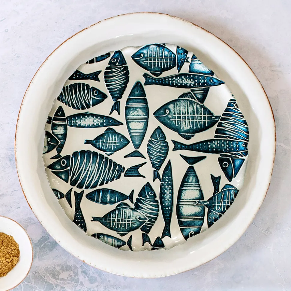 Isola Glass Salad Plate