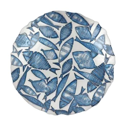 Isola Glass Shallow Bowl