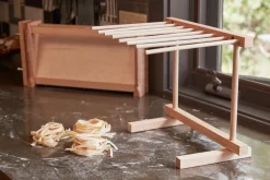Italian Beechwood Collapsible Pasta Drying Rack