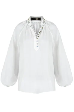 Ivy Blouse in White