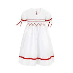 Ivy Red Smocked Dress