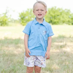 Jackson Boy Polo Set in Rodeo