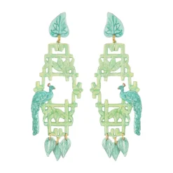 Jade Yuyuan Earrings
