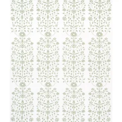 Jaipur Mughal Flower Fabric in Green