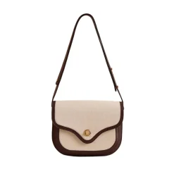 Jane in Canvas Natural & Supple Soft Chocolate