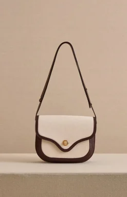 Jane in Canvas Natural & Supple Soft Chocolate