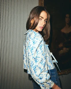 Jane Jacket in Floral Toile