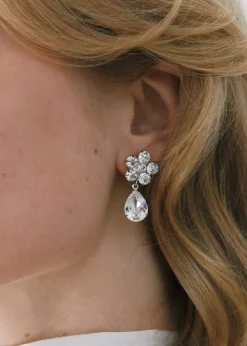 Janna Earrings Crystal