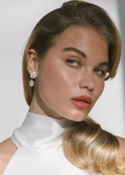 Janna Earrings Crystal