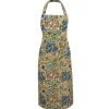 Jardin Apron in Blue & Vert