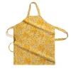 Jardin Apron Mustard & Grey