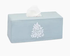 Jardin Classic Linen Long Tissue Box Cover in Six Colors