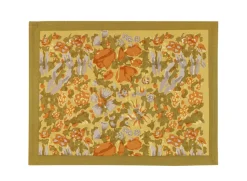 Jardin Mats in Mustard & Grey, Set of 6