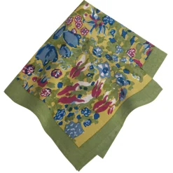 Jardin Napkins Blue & Vert, Set of 6