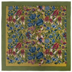 Jardin Napkins Blue & Vert, Set of 6