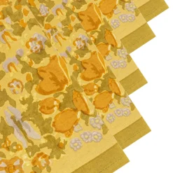 Jardin Napkins Mustard & Grey, Set of 6