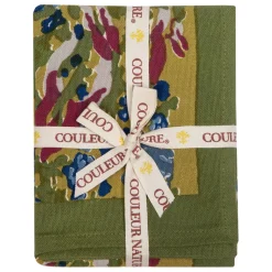 Jardin Tea Towels Blue & Vert, Set of 3