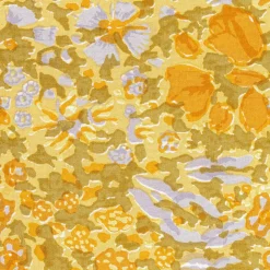 Jardin Tea Towels Mustard & Grey, Set of 3