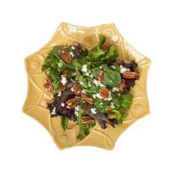 Jardins Du Monde Dessert/Salad Plate Assorted Set of 4 in Daffodil