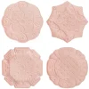 Jardins Du Monde Dessert/Salad Plate Assorted, Set of 4 in Blush