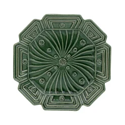 Jardins Du Monde Dessert/Salad Plate Assorted, Set of 4 in Basil