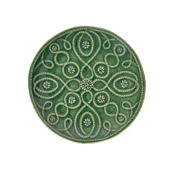 Jardins Du Monde Side/Cocktail Plate Assorted, Set of 4 in Basil