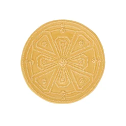 Jardins Du Monde Side/Cocktail Plate Assorted, Set of 4 in Daffodil