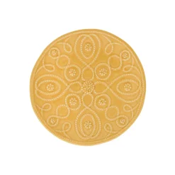 Jardins Du Monde Side/Cocktail Plate Assorted, Set of 4 in Daffodil