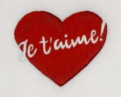 Je T'aime Tissue Box Cover