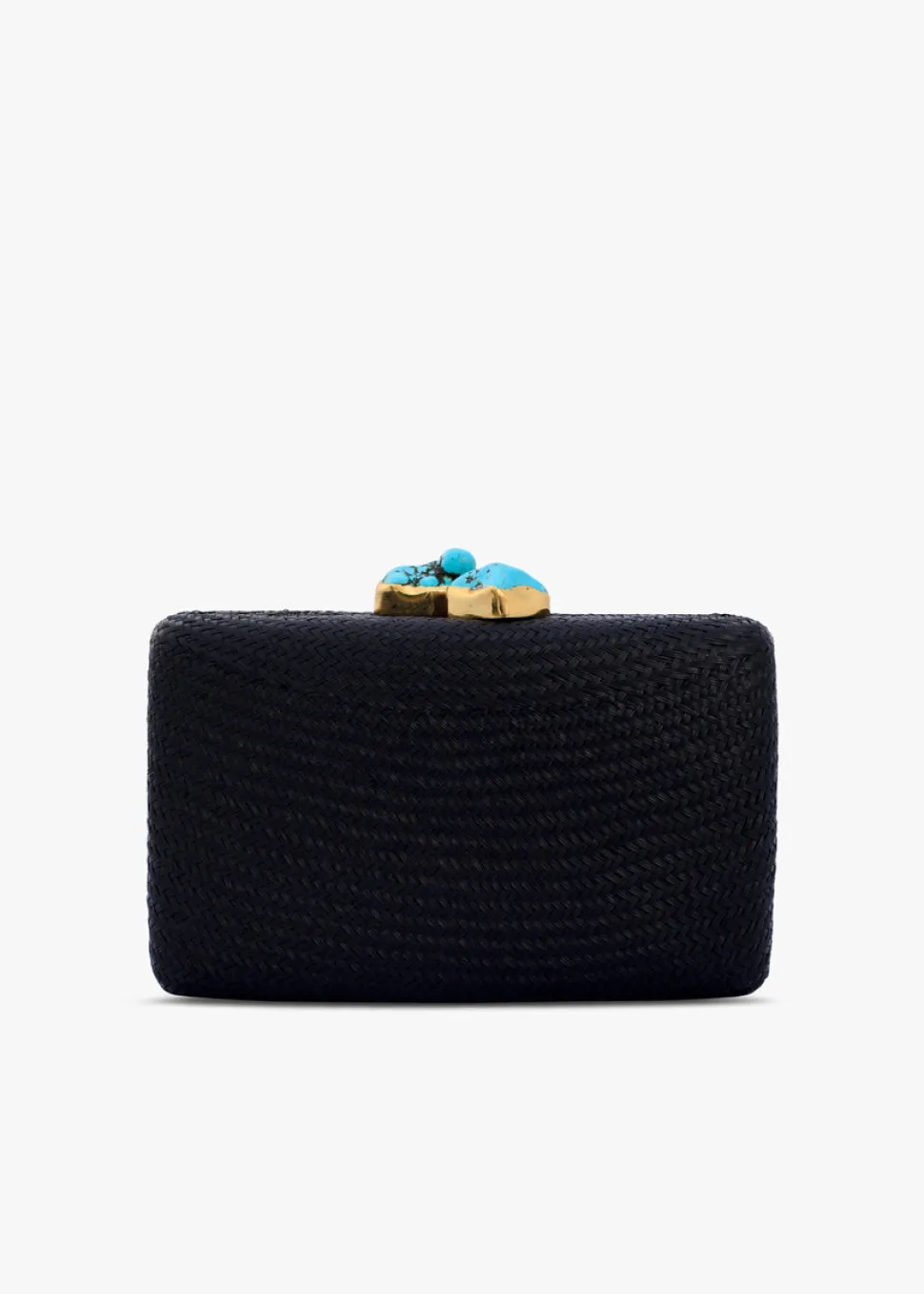 Jen Clutch with Turquoise Stone