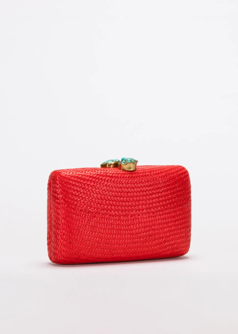 Jen Clutch with Turquoise Stone