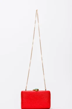 Jen Clutch with Turquoise Stone