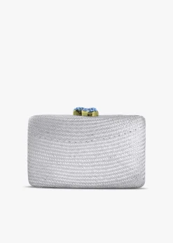 Jen Clutch with Turquoise Stone