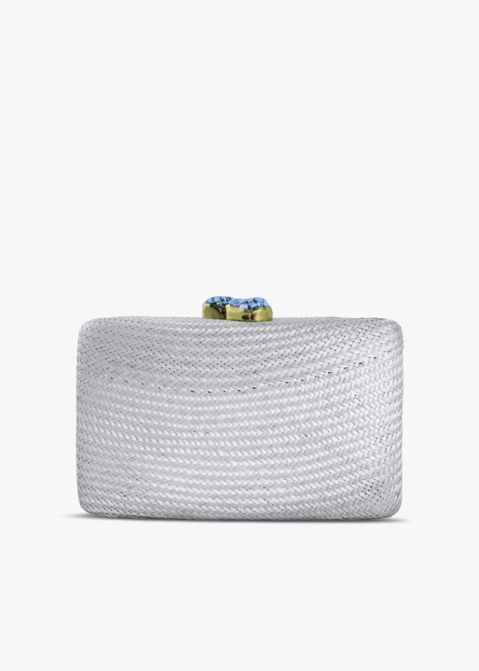 Jen Clutch with Turquoise Stone