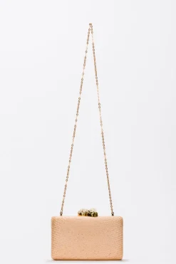 Jen Clutch with White Stone