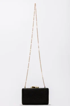 Jen Clutch with White Stone