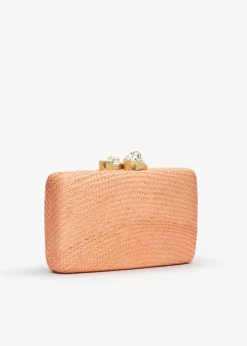 Jen Clutch with White Stone