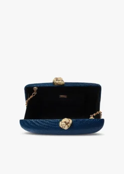 Jen Clutch with White Stone