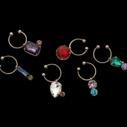Jeweled Wine Charms