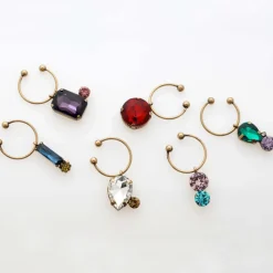 Jeweled Wine Charms