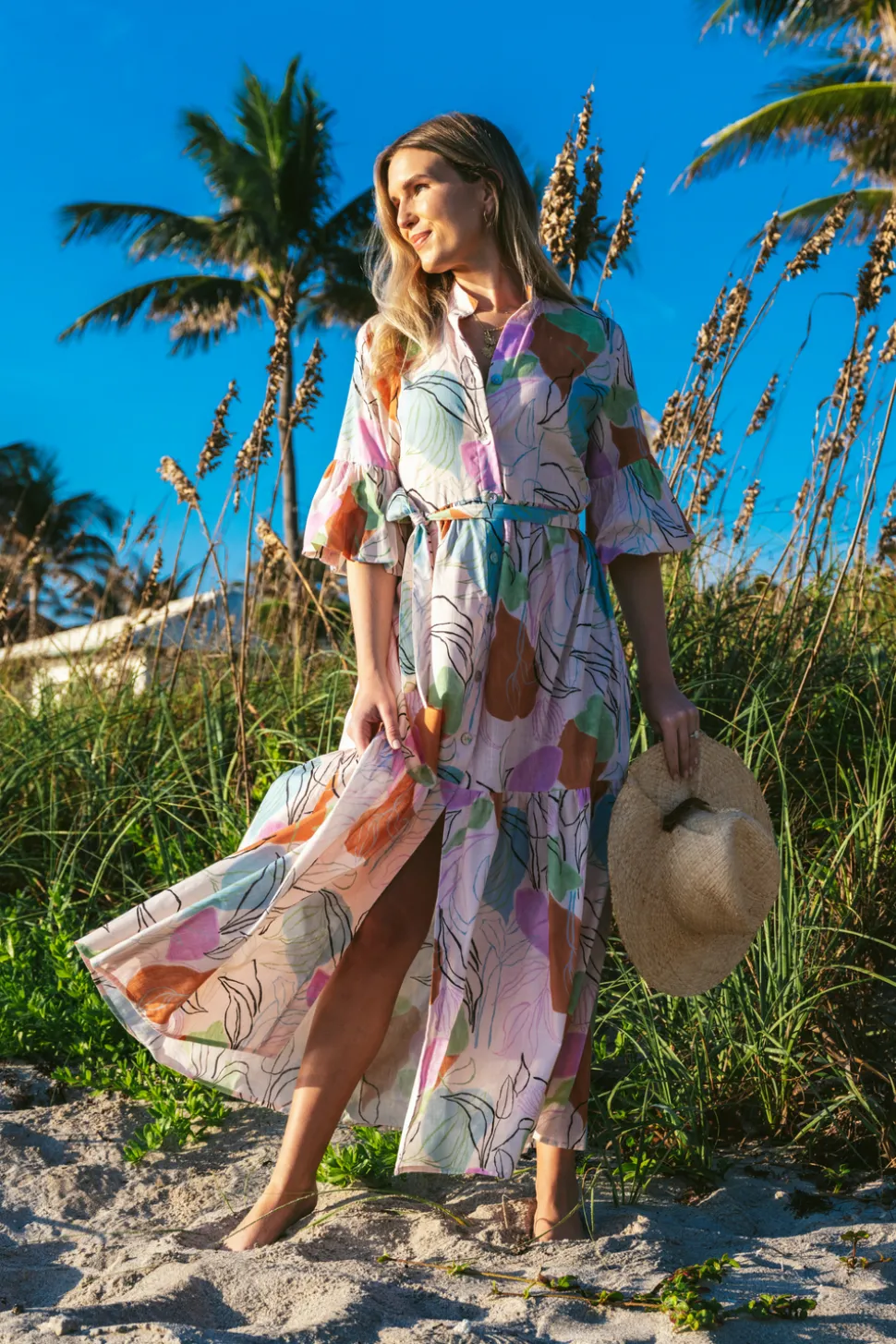 Joanna Dress in Cabana