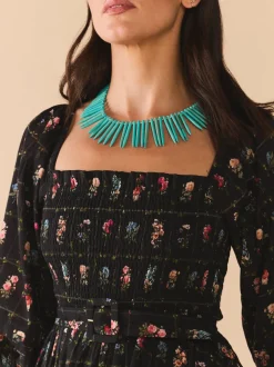 Jocelyn Dress in Florence Black Floral