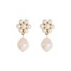 Josie Earrings in Pearl