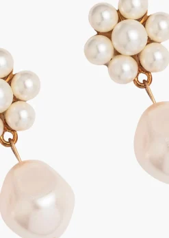 Josie Earrings in Pearl