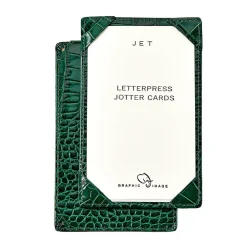 Jotter in Crocodile Embossed Leather