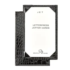 Jotter in Crocodile Embossed Leather