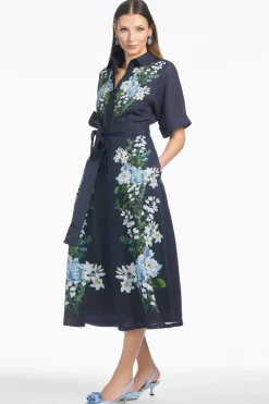 Joy Dress in Midnight Garden