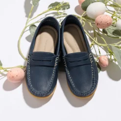 JP Moccasin Blue