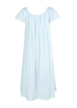 Julia Cap Sleeve Nightgown in Blue