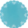Juliet Bows Placemat - Robin Egg Blue, Set of 4